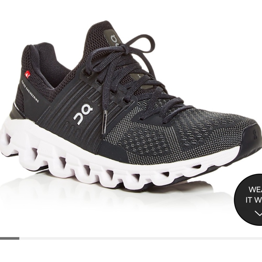 On Running Cloudswift Women's sz 6.5 Black Rock